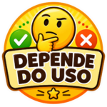 depende do uso